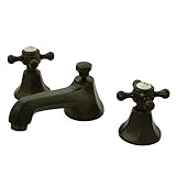 Elements of Design ES4465BX New York 2-Handle 8 to 16 Widespread Lavatory Faucet with Brass Pop-up, 