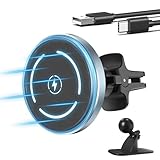 【2023最新強化版】車載 ワイヤレス充電器 片手操作 15 /14 /13/12シリーズ機種対応