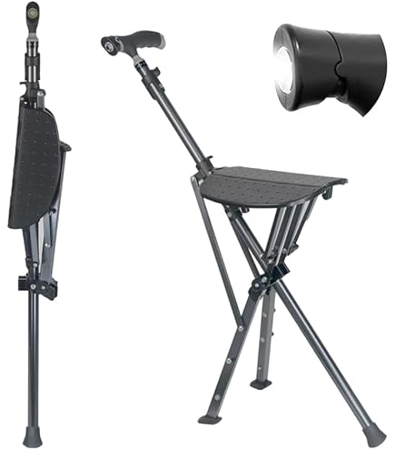 Amazon.co.jp: 電動ステッキチェア 88.5cm｜USB充電 ｜ワンタッチ開閉