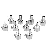 針ノズルセット　エアーダスターに最適　ニードルロケットダスター　ホットエアーソルダーステーション　3mm/4mm/5mm/6mm/7mm/8mm/10mm/12mm　10pcs入り