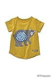 (フェリシモ) フィンレイソン モチーフプリント Ｔシャツ キッズ OTSO ムーミン 北欧柄 フィンランド FINLAYSON 生地 9