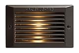 Hinkley Lighting 58015BZ-LED 120-Volt Line-Voltage LED Step Light with 1.5-Watt LED Light Source, Br