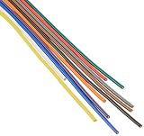 協和ハーモネット 耐熱通信機器用ビニル電線 H-PVC 0.65mm 2mX10色 茶赤橙黄緑青紫灰白黒