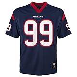 NFL Youth Boys 8 – 20ミッドティアジャージー – TMCワットJ Texans DPオブシディアンS ( 8 ) S