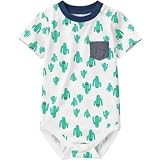 ジンボリー GYMBOREE/ カクタスボディスーツ ロンパース半袖 0～3ヶ月【並行輸入】