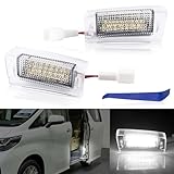 GemProアルファード40系 カーテシランプ 3列目 ヴェルファイア スライドドアスポットランプ40アルファード ステップランプ ドアウェルカムライト ALPHARD VELLFIRE 40系 AGH4#W AAHH4#W TAHA4#W 後席スライドドア用トヨタ車種専用設計 純正交換 カプラーON設計 取付簡単 左右2個セット爆光 純白色 工場保証
