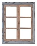 【ウォールシェルフ/ウォールフレーム/ディスプレイ】 ポッシュリビング PO-40769 ウィンドウフレーム（Ｌ）ダブルドア