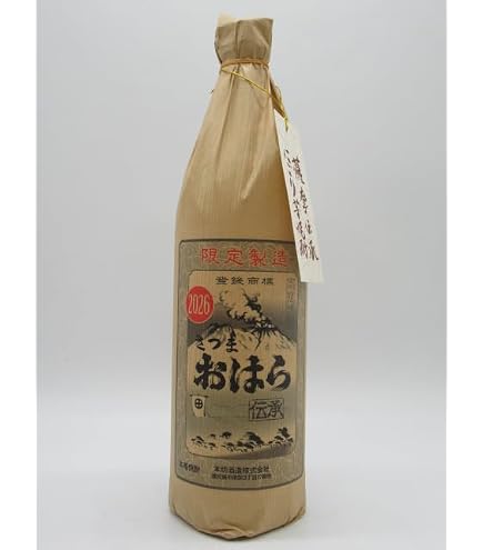 Amazon.co.jp: 本坊酒造 さつまおはら 芋焼酎 25度 1800ml : 食品