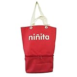 (ニニータ)ninita シンプルロゴ マザーズバッグ　レッド