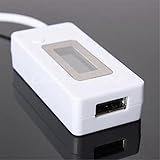 LCD　マイクロUSB　電流電圧計　電圧電流検出器　テスター モニター リーダーメートル コンピュータ [並行輸入品]