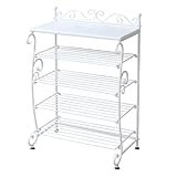 JK アイアンシリーズ シューズラック 600 ホワイト IRI-0029-WHWH