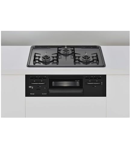 Amazon.co.jp: Rinnai RS31M5H2SABW-LP ダークグレー メタルトップ 
