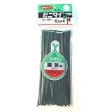 ビニタイヘッダー付　園芸用　緑　4mm×150mm　200本