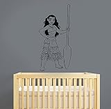 Disney Moana壁デカールPolynesianプリンセスビニールステッカーホームのファンタジー漫画アートデコレーション、キッズ用ガールズ部屋装飾mna1