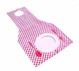 Bibby Mat Color: Blue / Orange Gingham by 2 Red Hens Studio [並行輸入品]