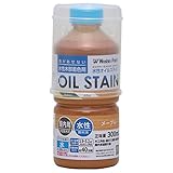 和信ペイント 水性オイルステイン 木目鮮明・微臭・安全 メープル 300ml