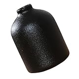 COOPHYA 1個 つや消しセラミック花瓶 リードディフューザーボトルは空です クリスタルの花瓶 小さな花瓶 エッセンシャルオイルディフューザーボトル ディフューザージャー ガラスの香りボトル