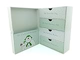 Baby's First Christmas Memories Keepsake Box Raymond Briggs Snowman by ukgiftstoreonline