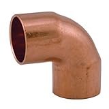 PlumBest C75022R 1-1/2-Inch C by 1-1/2-Inch C Copper Close Rough 90-Degree Elbow by PlumBest