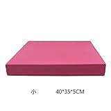 バランスパッド マット バランストレーニング ヨガ補助 ピラティス ダイエット 室内運動 高齢者転倒防止 SGS環境保護認証 (ピンク（40ｘ35ｘ5ｃｍ）)