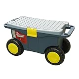 イリイ 腰掛けツールカート 樹脂製 TR-349TC T349