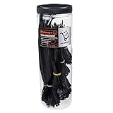 Stalwart 650 Piece Assortedナイロンケーブルタイin Canister