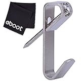 eBoot 20lb Picture Hanging Hooks Hangers with Nails (100 Pack, Silver) [並行輸入品]