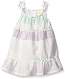 Crazy 8 Toddler Girls' Striped Woven Dress Multi 4T [並行輸入品]