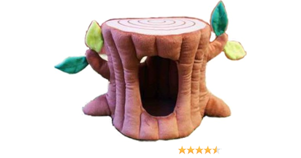 Amazon 森の切り株 ぬいぐるみ Mサイズ 高さ23cm ぬいぐるみ おもちゃ