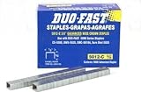 Duo Fast 5012C 20 Gauge Galvanized Staple 1/2-Inch Crown x 3/8-Inch Length, 5000 Pack [並行輸入品]