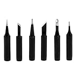 6ピース/セット鉛フリー新しいはんだコテ900m鉄のヒントはんだドライバーコテ900m-t高品質