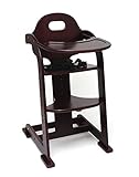 Lipper International 515E High Chair, Espresso [並行輸入品]