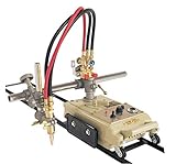 Hanchen CG1-30 半自動鋼板切断機 5~100mm厚さ切断 造船所・機械工業・建築業者 (220V, 酸素+アセチレンノズル)