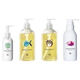 ママベビー ベビーミルクローション × ボディソープ × シャンプー × コンディショナー セット『無添加/オーガニック/ギフト』(150mL × 各500mL × 250mL)