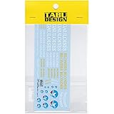 【TABU DESIGN/タブデザイン】1/12 バイク デカール アソート 80’s "Type G"