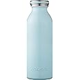 Water Bottle, Vacuum Insulated, Screw-Style Mug, 0.45L Turquoise mosh! DMMB450TU
