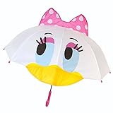 子供用 ベビー用 幼児用 傘 47cm ディズニー 耳付き アンブレラ（デイジー）