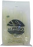 エスジー工業 フックリピートタイ リリースタイプ 屋内用 長さ150mm 乳白色 SG-FR150 （100本入り）