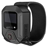 OURHZTB Bluetoothカメラリモコン DJI Osmo Action 4/5 Pro用 防水 ワイヤレス GPS Bluetooth リモコン カメラ リモートシャッター Type-C充電ケーブル付き リストストラップ2本付き