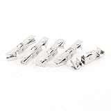 uxcell 取替戸車　戸車　プーリー　ローラーホイール　ドア　窓　シルバートーン　メタル　シングル　単軸　5個セット