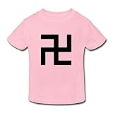 星 ２～６歳子供 半袖 男女兼用 仏様 仏教 寺 お坊さん オリジナル ティー Tシャツ Pink 5-6 Toddler
