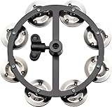 MEINL Percussion マイネル ハイハットタンバリン Headliner Series Hihat Tambourine Stainless Steel 1row HTHH1BK 【国内正規品】