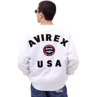 Amazon.co.jp: [Avirex] [アヴィレックス] FATIGUE CREWNECK SWEAT