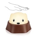 ACCMOR充電式Nursery夜ライトランプfor Children (ウォームホワイト, FBA )