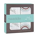 (エイデンアンドアネイ) aden+anais おくるみ スワドル aden+anis classic swaddle 2-pack　リアムザブレイブ [並行輸入品]