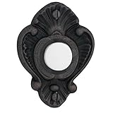 Baldwin 4857412 Victorian Bell Button Distressed Aged Bronze by Baldwin