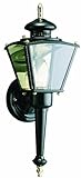 Design House 502369 Hancock 1 Light Indoor/Outdoor Wall Light, Black [並行輸入品]