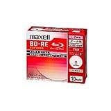 【まとめ 10セット】 maxell データ用BD-RE BE25PPLWPA10S