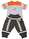Clemson University Tigers新生児赤ちゃん幼児用スポーツシャツ カラー: オレンジ