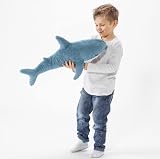 イケア BLÅHAJ ブローハイ ソフトトイ ベビーシャーク 55 cm 005.406.64 ぬいぐるみ 抱き枕 サメ かわいい